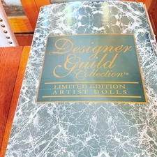 Designer Guild Collection Limited Edition Artist Doll by Vincent De Filippo 27”