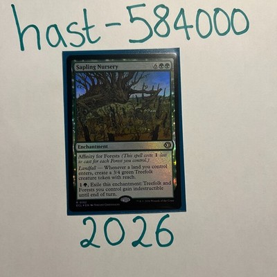 Sapling Nursery 0192 - ECL - Lorwyn Eclipsed - MTG - NM - FOIL