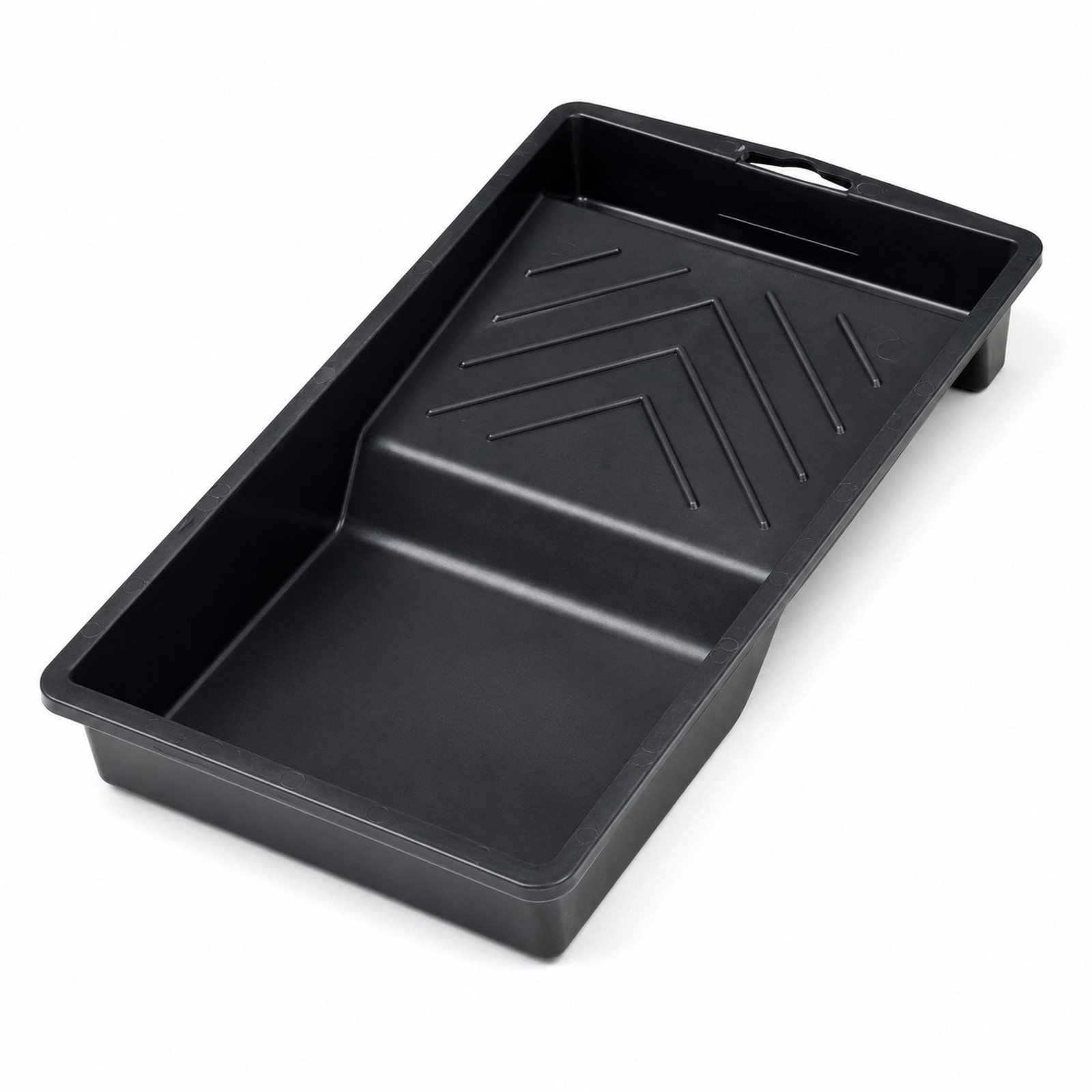 4 Inch Mini Paint Roller Tray Reusable For Decorating DIY Small Paint Projects - Black - Image 4