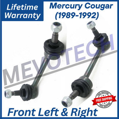 Premium OE Front Sway Bar Links For 1989-1992 Mercury Cougar, Lifetime Warranty.