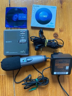 Sony HI-MD Walkman MZ-RH10 mit Zubehör