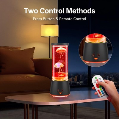 17 Colors Changing Jellyfish lamp with Remote - Jellyfish Tank