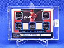 2025 Panini Three & Two Franklin Arias Holo Platinum Blue Multi Laundry Tag 1/1