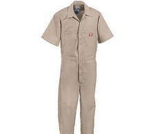 Dickies Mens Short Sleeve Coveralls Work Wear Uniform D33999 - New 2Xl Reg 50-52
