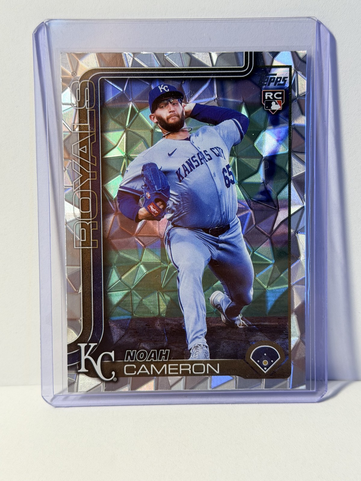 2025 Topps Update Series - Noah Cameron #US65 Diamante Foil (RC)