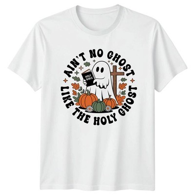 Aint No Ghost Like The Holy Ghost Religion Humor Herren Damen Grafik T-Shirt