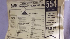 Sams Photo Fact Set 554 Missing Folder #2 11/61 (D)