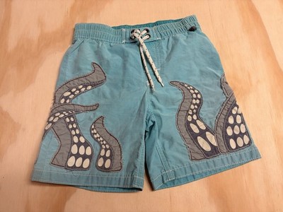 Baby Gap Swim Trunks 3T Octopus Tentacles. Light Blue Y2K