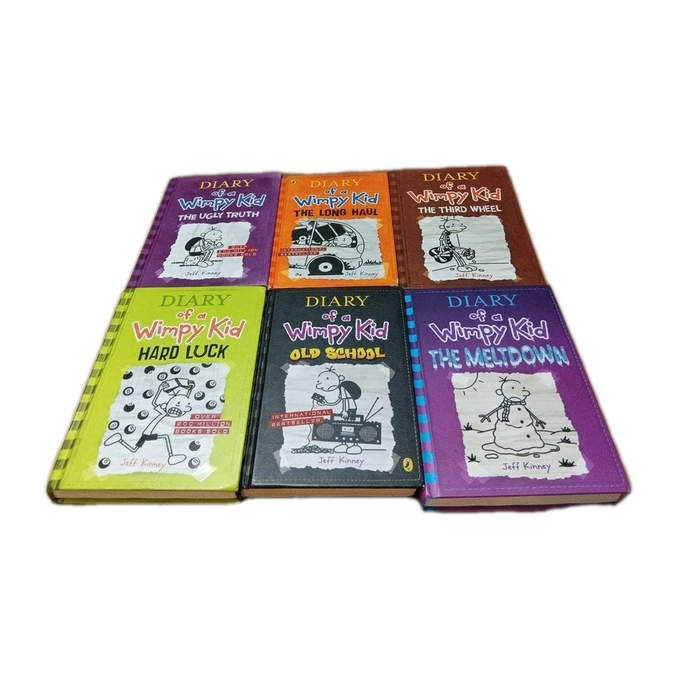 Diary Of A Wimpy Kid Book 6pc Book Bundle Hardcover - Image 2 of 4
