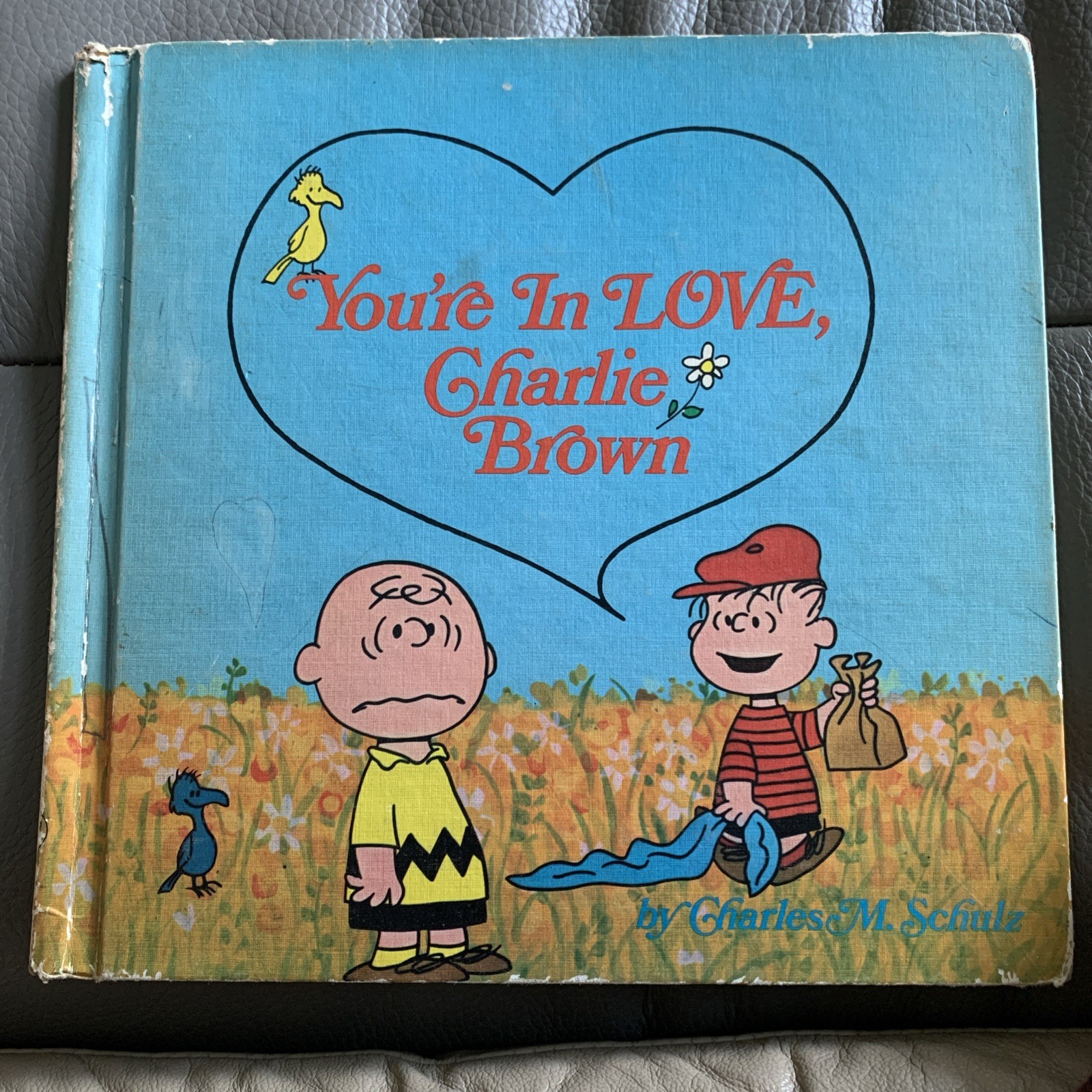 You're in Love, Charlie Brown Peanuts Hardcover 1968 Charles Schultz 1st Edition