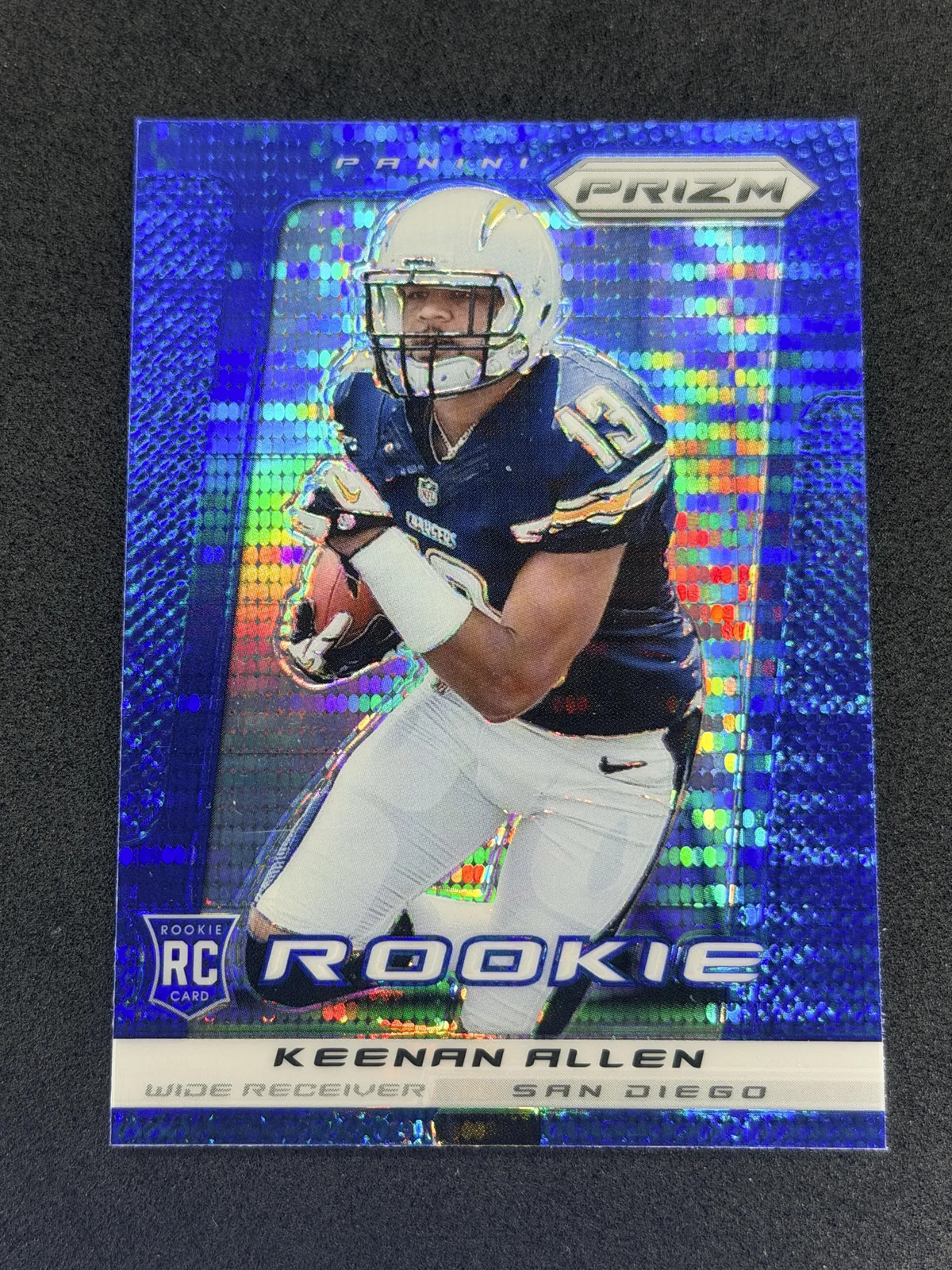 2013 Panini Prizm Keenan Allen Rookie #252 Prizms Blue Pulsar San Diego Chargers