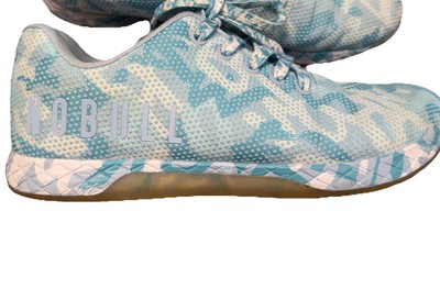 Nobull Superfabric Trainer Men Sz 6 Women 7.5 Workout Gym Shoes Blue Gum  Camo Womens 7.5 (Men 6) NoBull Superfabric Trainers Green Camo  main image 4