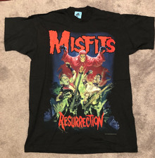 Misfits 1996 Resurrection Tour Shirt Size LARGE