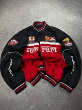 VINTAGE ORIGINAL F1 RACING FERRARI MARLBORO DOUBLE SIDED REVERSIBLE JACKET 90S