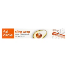 Cling Wrap, Home Compostable, 150 sq ft (11.8 in x 1,830 in)