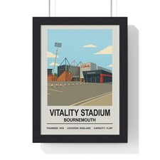 AFC Bournemouth Vitality Stadium Football Stadium Poster Wall Art