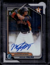 2024 Bowman Chrome #CPA-MP Miguel Palma Prospects Autographs