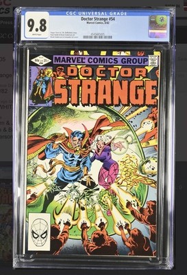     CGC 9.8 Marvel DOCTOR STRANGE #54 Paul Smith      White Pages!