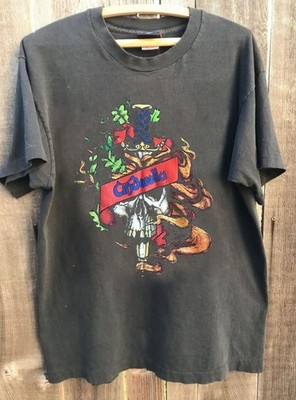 Cinderella 1989 Long Cold Winter Concert Band Tour Charcoal Unisex Shirt KH16501