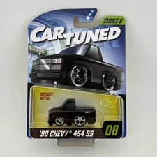 MGA Entertainment 2025 Car Tuned Muscle Cars Series 6 '90 Chevy 454 SS Black #08