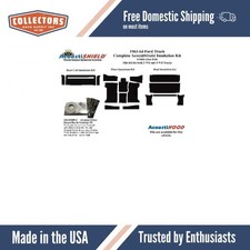 Complete Interior Insulation Kit For 1961-1964 Ford Truck Complete Interior Insulation Kit For 1961-1964 Ford Truck