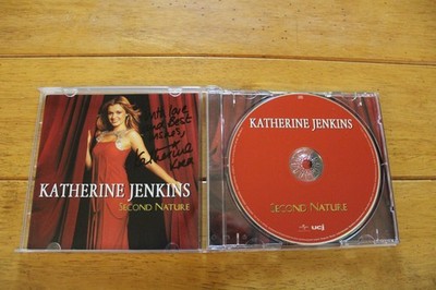 SIGNED Katherine Jenkins CD Second Nature 2004 Promo Classical Autograph Auto