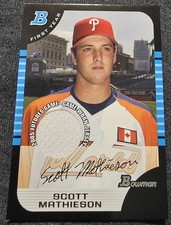 2005 Bowman Draft Pick & Prospect Futures Game Jersey - Scott Mathieson #BDP126 