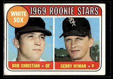 1969 Topps #173 Bob Christian Gerry Nyman Set Break Rookie Stars White Sox