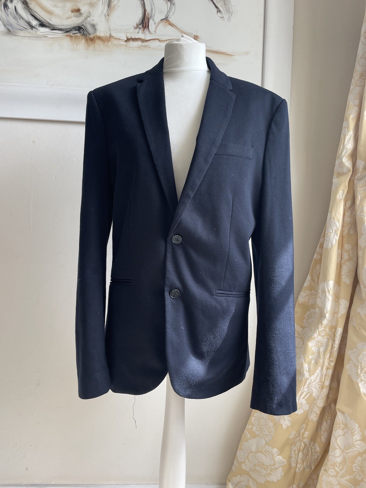 Zara Basic Man’s Dark Jacket Size 36 - image 1