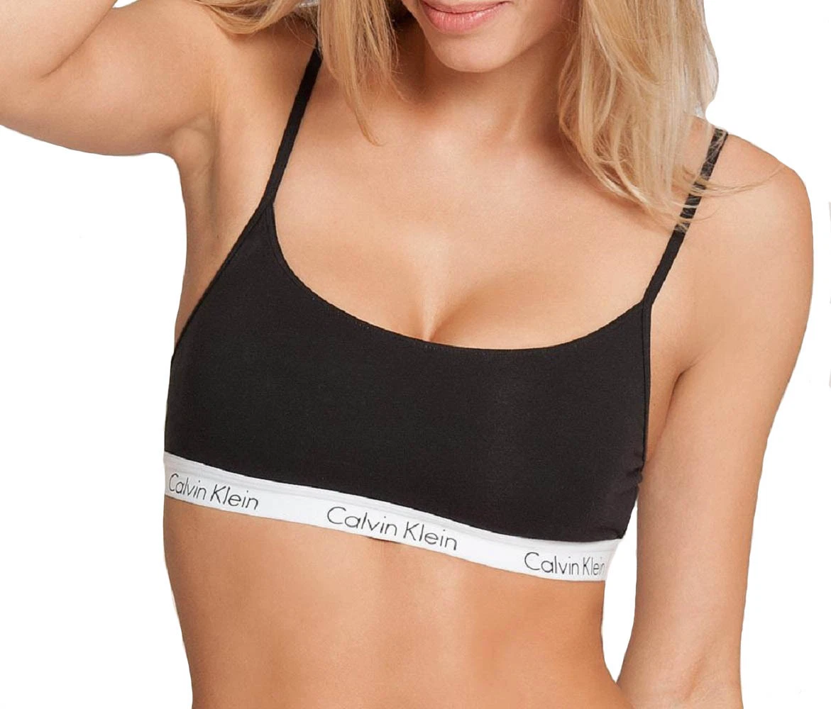 Calvin Klein Standard Ck One Cotton Unlined Bralette - QF1536