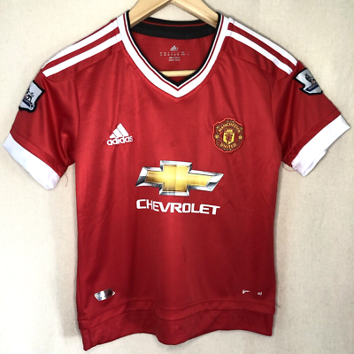 タグ付き！Manchester United adidas CHEVROLET Adidas Manchester United Red/Black Jersey Chevrolet Kohler