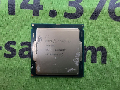 Intel Core i3-6100 3.7GHz Dual-Core SR2HG CPU Processor