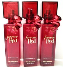 Bath Body Works FOREVER RED Fine Fragrance Mist, Original, 8 oz/236 mL, NEW x 3
