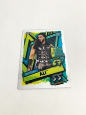 Mustafa Ali 2021 Topps Chrome Slam Attax WWE Base Card # 71