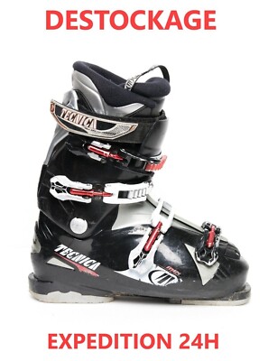 TECNICA MEGA Skischuhe Erwachsene Gebraucht Schwarz Unisex 42 = Mondopoint: 27