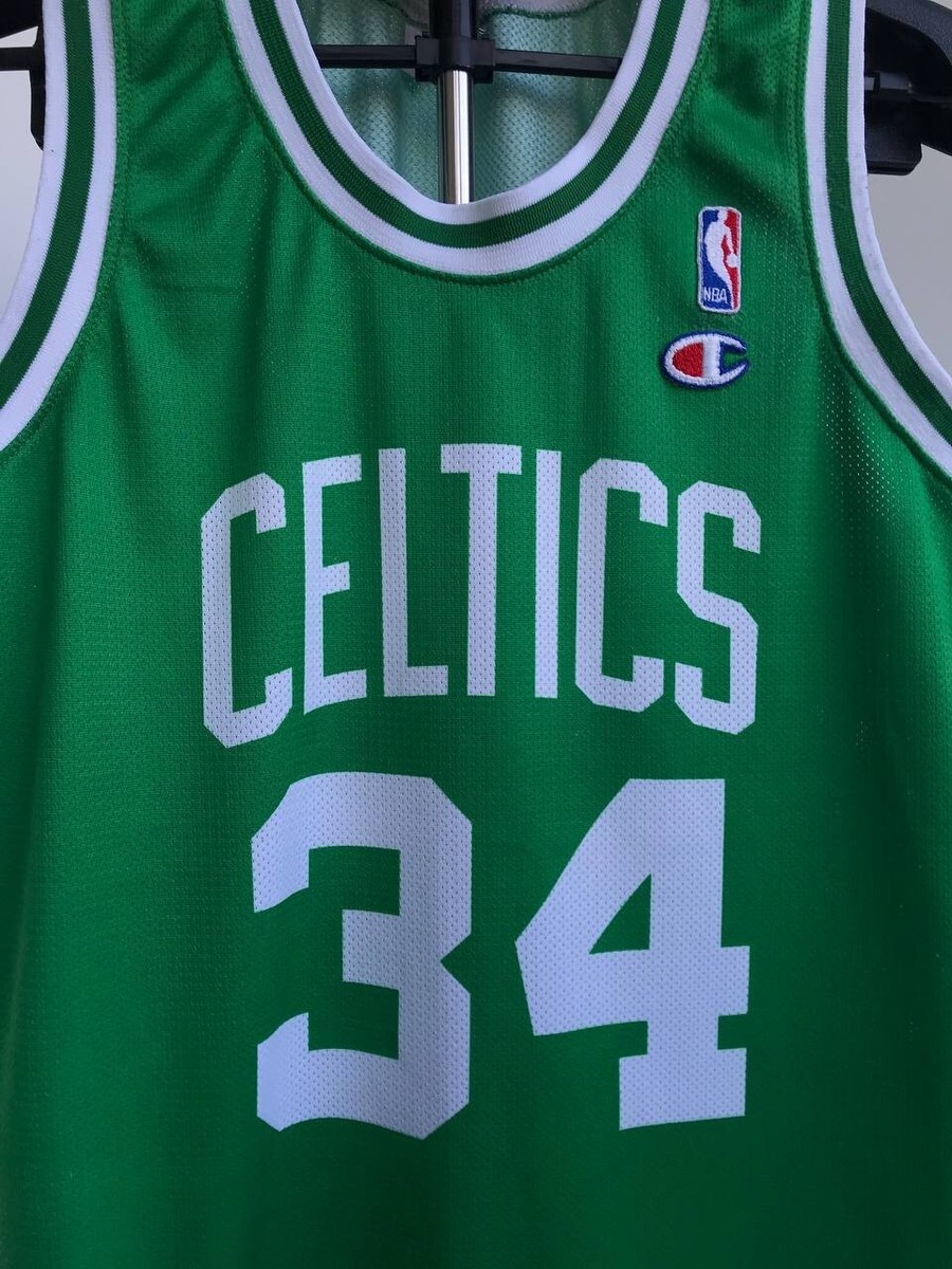 BOSTON CELTICS NBA BASKETBALL JERSEY CHAMPION VINTAGE PAUL PIERCE