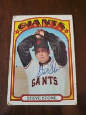 1981 Topps  1981 #327 Steve Stone Signed Baseball Card