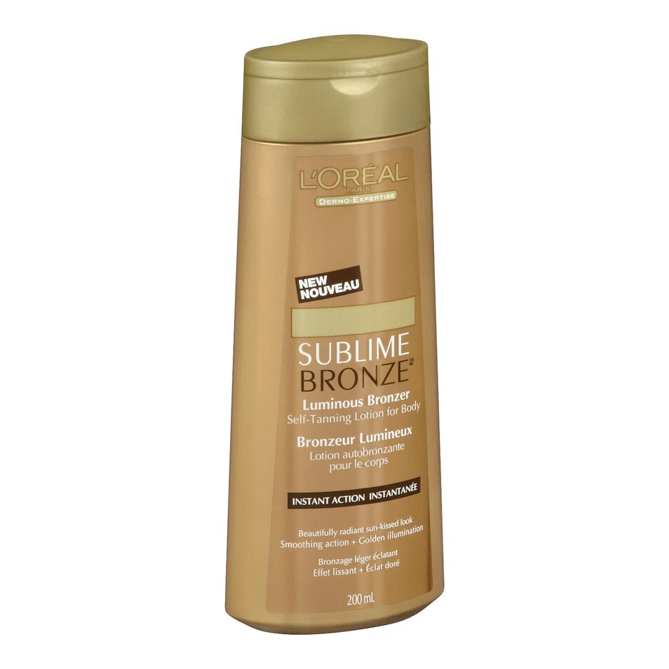 L'Oreal Sublime Bronze Luminous Bronzer Self-Tanning Lotion 200 ml - Изображение 2 из 3