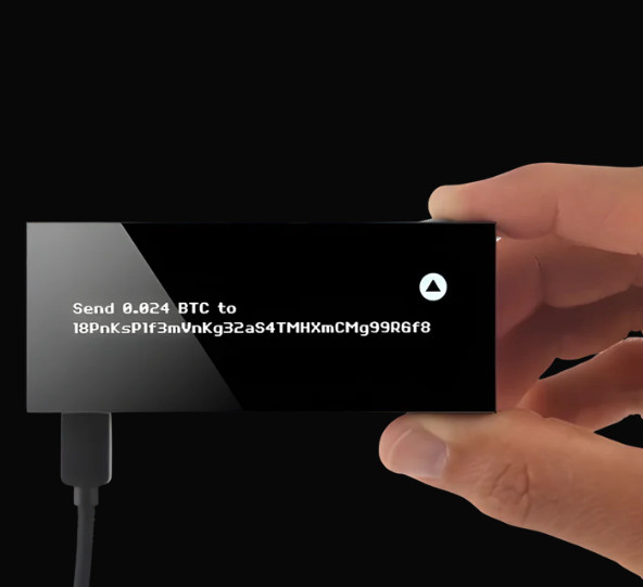 Keepkey crypto hardware wallet btc eth avax + seed phrase book authorized resell