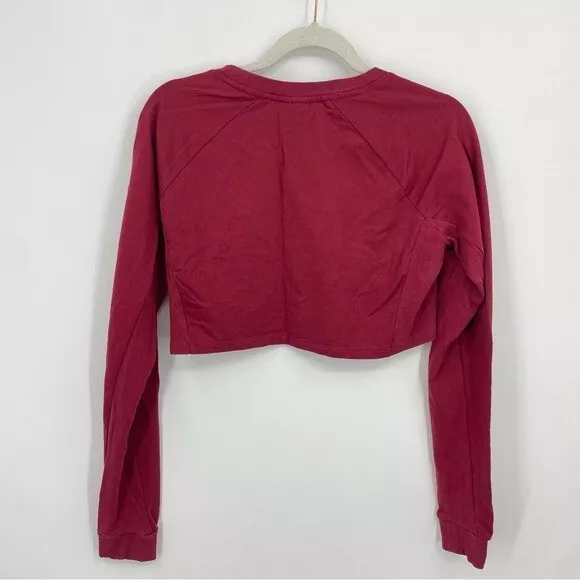 gymshark cropped long sleeve shirt
