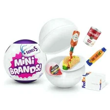 Series 5 Food Mini Brands - they are so darned cute!!! SLASHED PRICES!!! GREAT!!