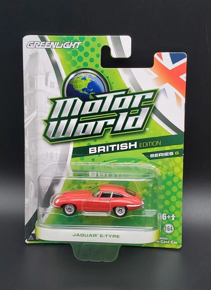 Красный Greenlight Motor World Jaguar E-Type британское издание - Изображение 3 из 4