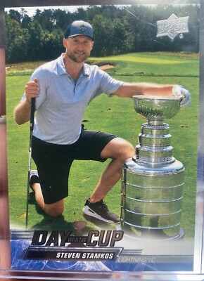 Steven Stamkos 2022-23 Upper Deck Series 2 Day With The Cup SSP Card #DC-16