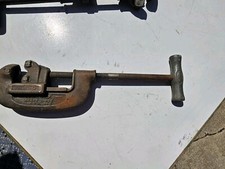 Vintage Rigid No. 2 Heavy Duty Pipe Cutter 1/8" to 2" Made In USA