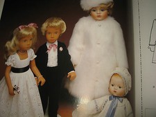 ANTIKE VINTAGE PUPPENKLEIDUNG SCHNITTMUSTER GOTZ SASHA BISQUE BABYKLEIDER USW.