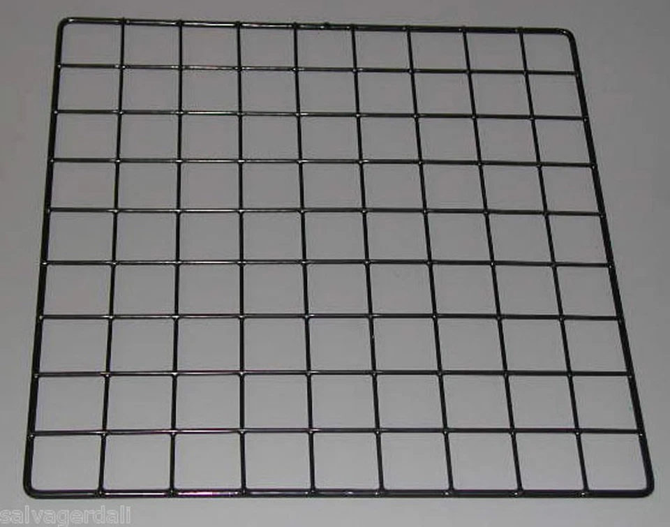 ONLYHANGERS MINI Grid Cube Wire Panel Binning Cubbie Vinyl Dip Black 14"x14" Lot of 50 NEW