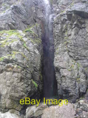Photo 6x4 Cave with waterfall Achnacloich This is a small cave, behind a  c2007