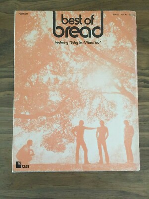 BEST OF BREAD FEATURING ''BABY I'M - A WANT YOU'', Buch