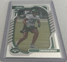 2022 Panini Absolute Football Zonovan Knight New York Jets rookie #200