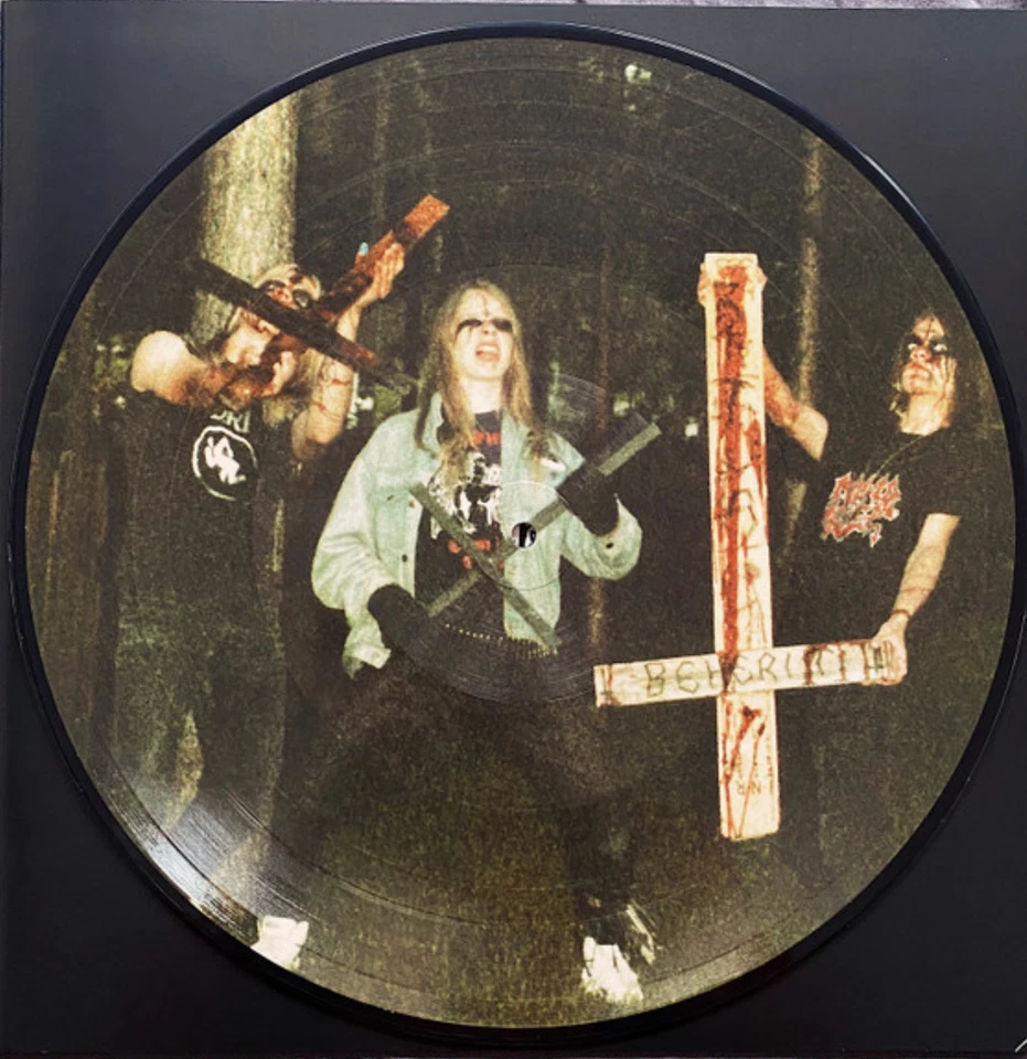 Beherit – The Oath Of Black Blood LP 2022 Nuclear War Now! [PICTURE DISC] NEW - Image 4 of 4